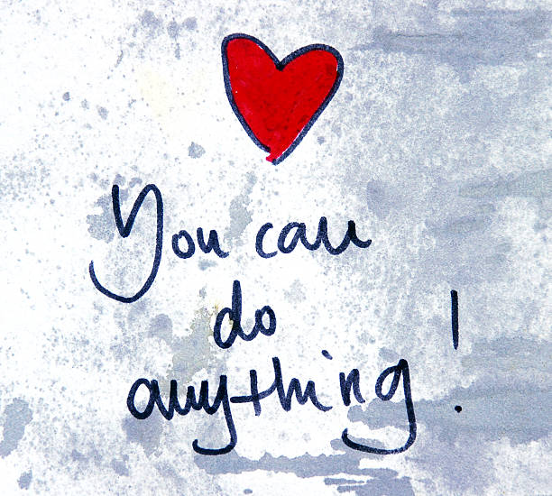 istock motivational message you can do anything 464661872