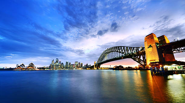 istock Sydney Skyline and Harbor Bridge 464662058