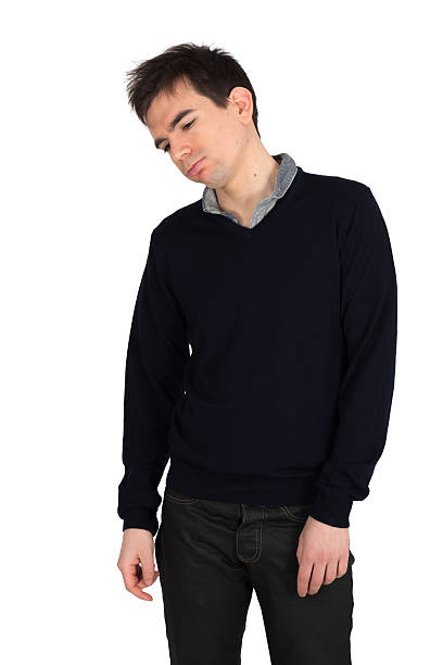 istock Handsome man doing different expressions in different sets of clothes 464662124