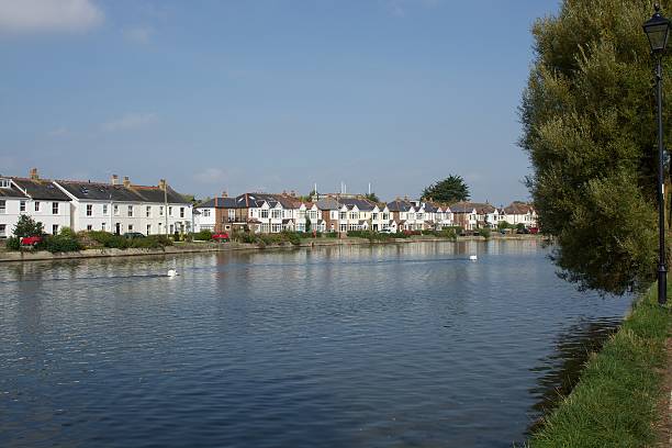 istock Houses at Emsworth, England 464663864