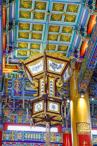 istock Lamp in Chinese temple 464667700