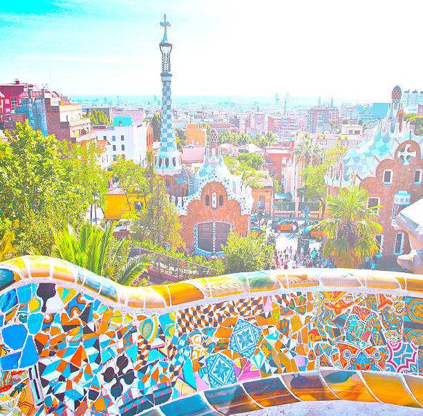istock The Famous Summer Park Guell 464676109