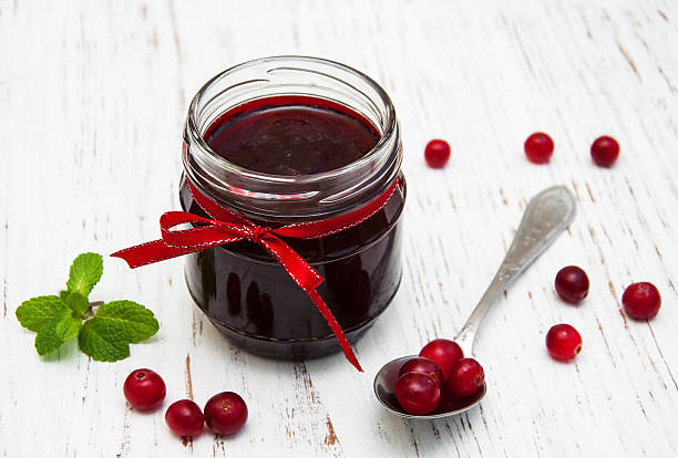 istock portion of cranberry jam with fresh fruits 464676424