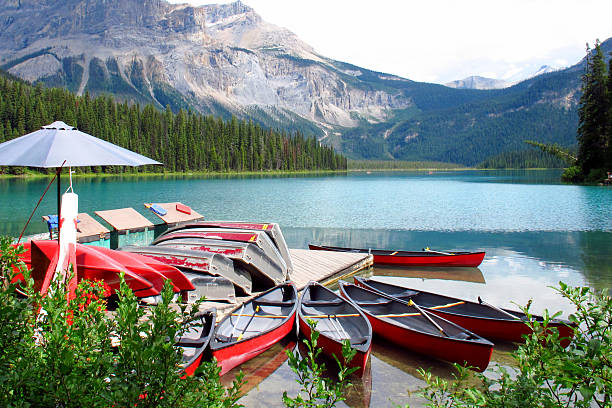 istock Emerald Lake of Canada 464676773