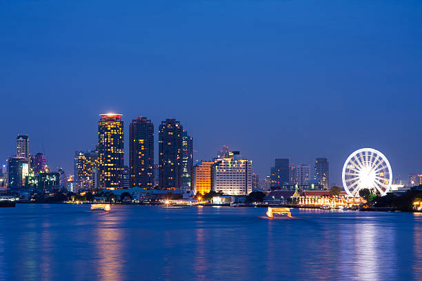 istock Bangkok city at night. 464677069