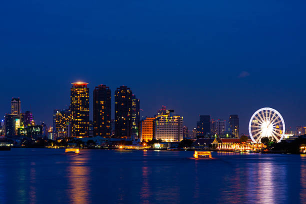 istock Bangkok city at night. 464677135