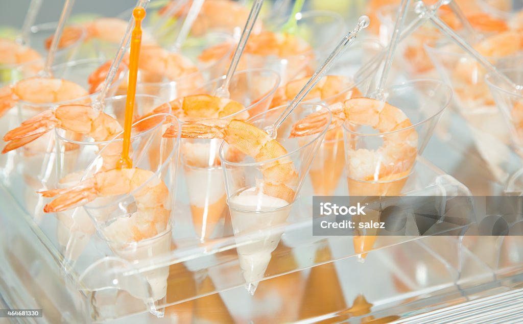 Shrimp Cocktail Close up of shrimp cocktail 2015 Stock Photo