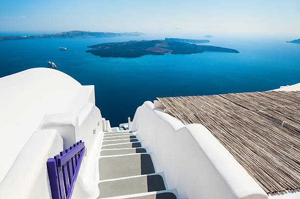 istock Luxury hotel with sea view 464681896