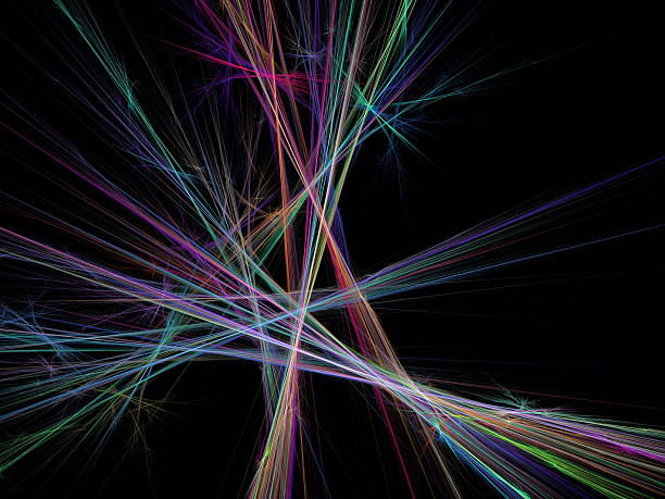 istock Digital Fractal on Black 464682666