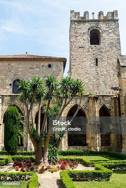 Narbonne Cathedral Cloister Stock Photo - Download Image Now - Ancient, Arcade, Arch - Architectural Feature