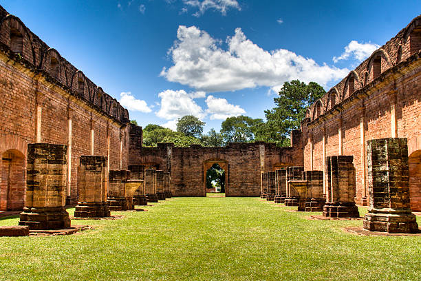 Old Jesuit ruins in Encarnacion