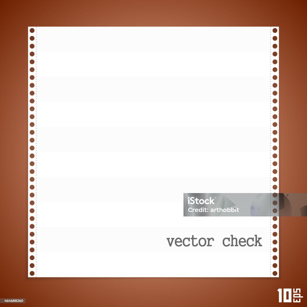 Check Paper Effect Check Paper Stock Illustration - Download Image Now - 2015, Book ...