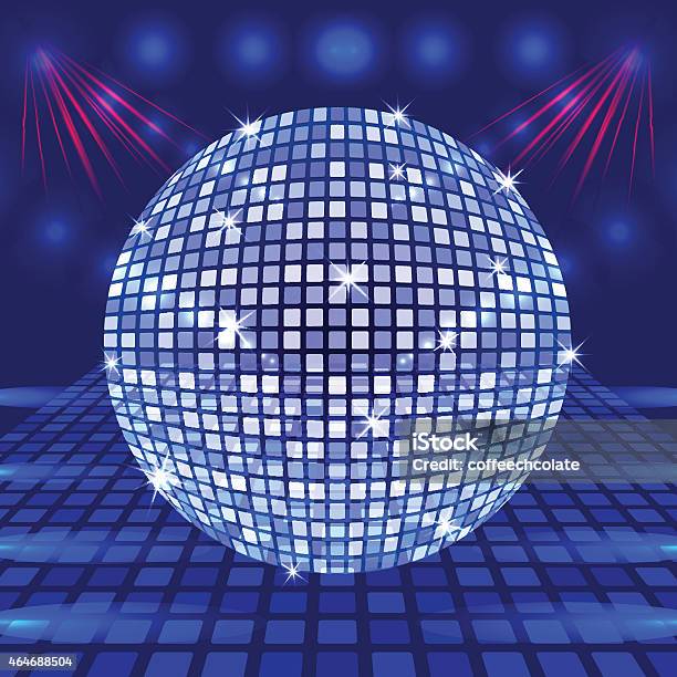 Disco Ball Vector Stock Illustration - Download Image Now - 2015, Abstract, Backgrounds