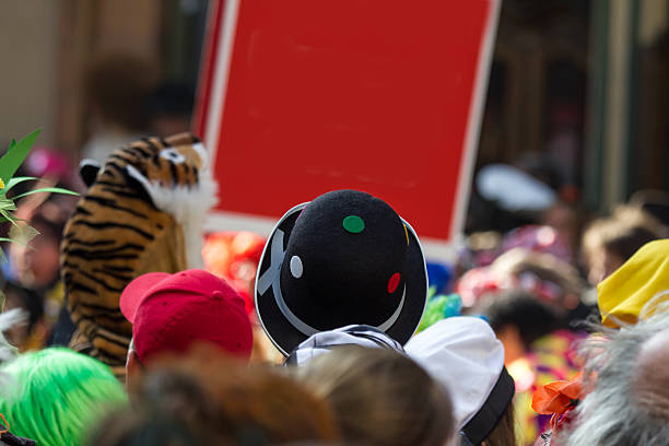 colonia sfondo di carnevale persone - carnival parade foto e immagini stock