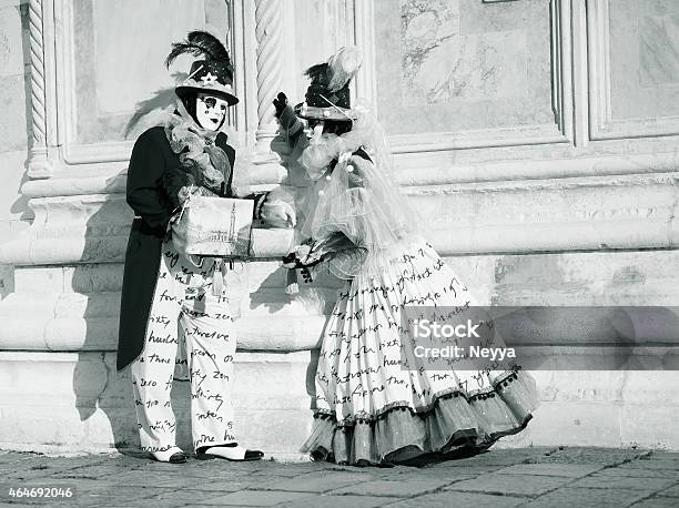 Venice Carnival 2015 Stock Photo - Download Image Now - 2015, Beautiful People, Beauty