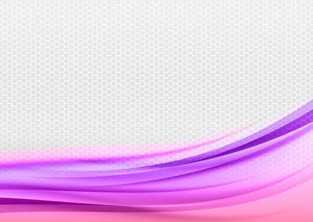Vector illustration of Abstract Purple Background