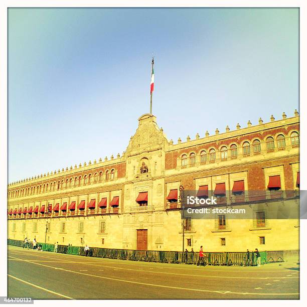 National Palace Mexico City Stock Photo - Download Image Now - 2015, Architecture, Aztec Civilization