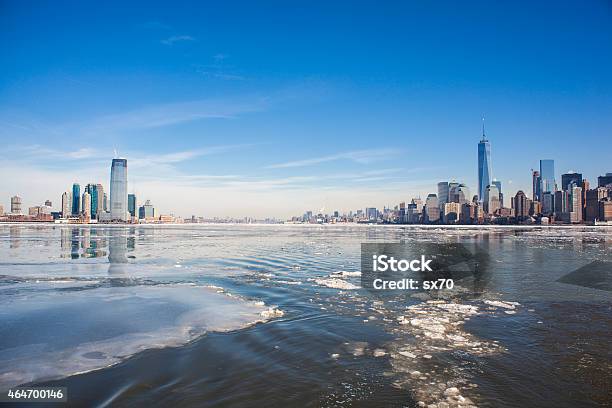 New York New Jersey Financial District Skyline Downtown Stock Photo - Download Image Now