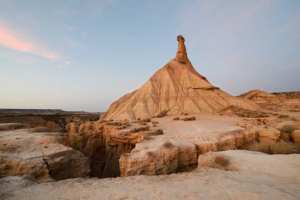Cabezo Castildetierra Cabezo Castildetierra, Bardenas Reales, Spain barron gorge national park stock pictures, royalty-free photos & images