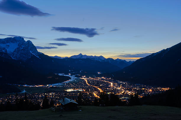istock Garmisch-Partenkirchen at Night 464701799