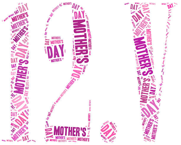 istock Mother's day greeting card. Word cloud illustration. 464701930