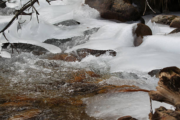 istock scenic views of the mountain stream 464705160