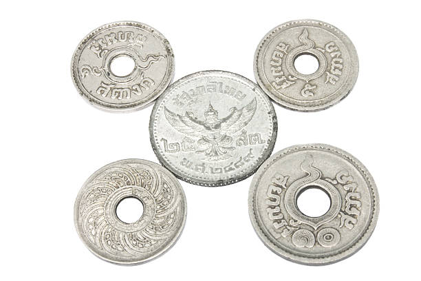istock Old Coin of Thailand 464707773