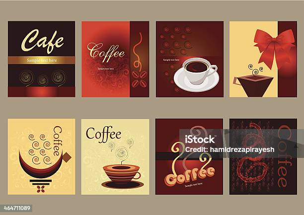 Vector Coffee Packaging Labels Stock Illustration - Download Image Now - Advertisement, Backgrounds, Badge