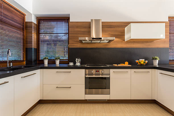 istock Modern furniture in luxury kitchen 464714768