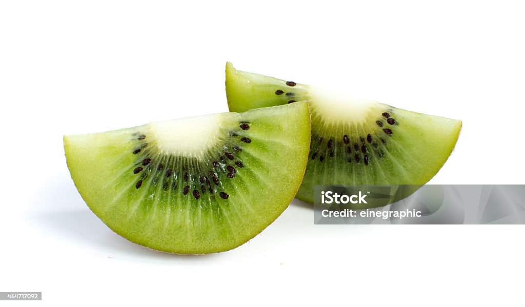 kiwi fruit and his sliced segments 2015 Stock Photo