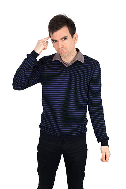 istock Handsome man doing different expressions in different sets of clothes 464717400