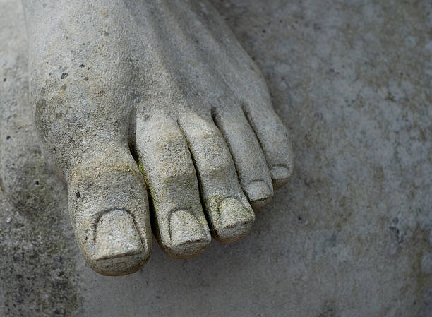Architectural detail of a Foot from a statue.