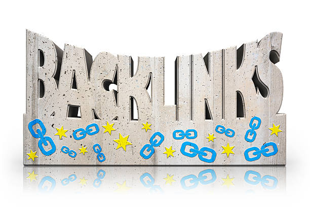 backlinks - optimieren fotografías e imágenes de stock