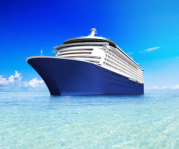 istock Cruise ship Transportation Sea Concept 464724742