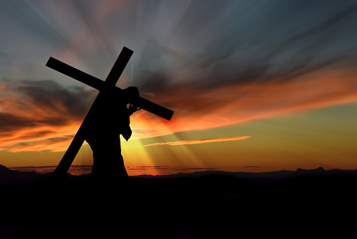 The Christian cross, seen as a representation of the crucifixion of Jesus on a large wooden cross, is a symbol of Christianity. It is related to the crucifix and to the more general family of cross symbols.