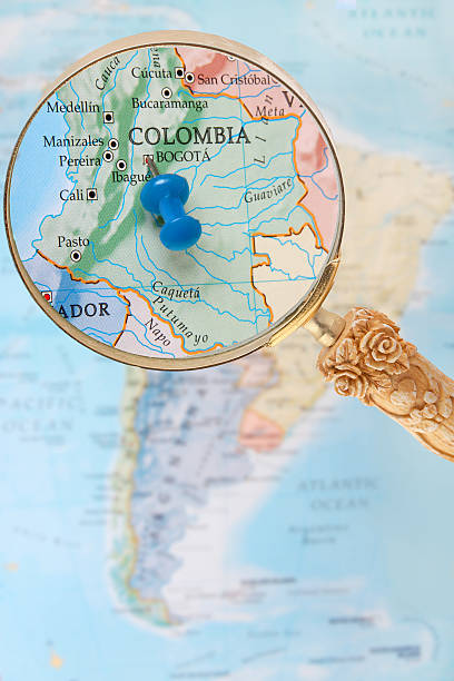 istock Looking in on Bogota, Colombia 464726308