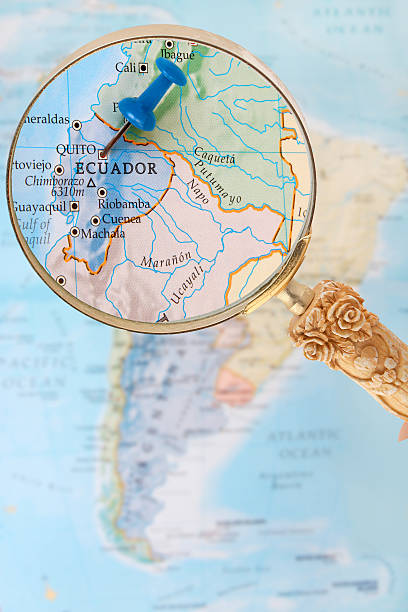 istock Looking in on Quito Ecuador, South America 464726336