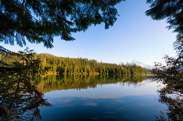 las narodowy mount hood lke utracone - mt hood national park zdjęcia i obrazy z banku zdjęć