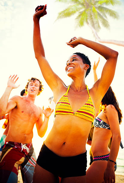 istock People Celebration Beach Party Summer Holiday Vacation Concept 464731974