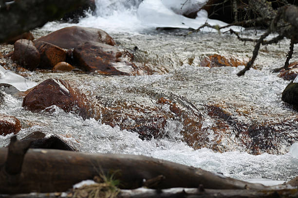 istock scenic views of the mountain stream 464734234