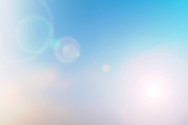 istock blurred colourful sunset bokeh on sky background 464735866