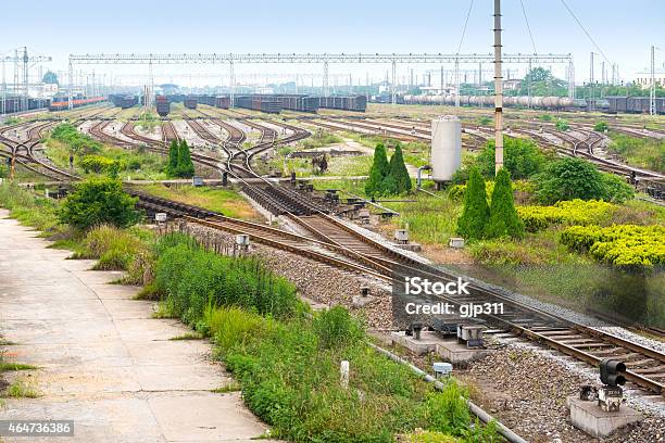 The Way Forward Railway Stock Photo - Download Image Now - 2015, Branch - Plant Part, Built Structure