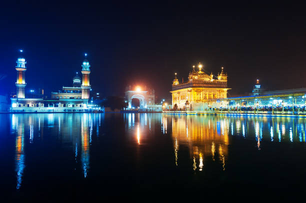istock Golden Temple at night. Amritsar. India 464736484