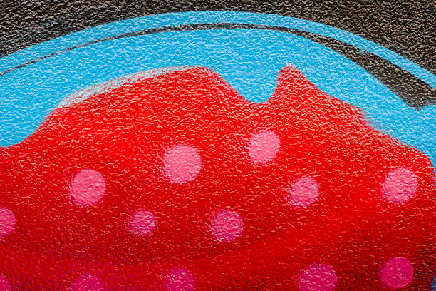 istock colors wall painted with spray texture,Abstract background 464739624
