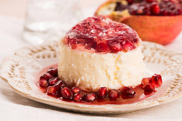 Pomegranate -Mascarpone dessert