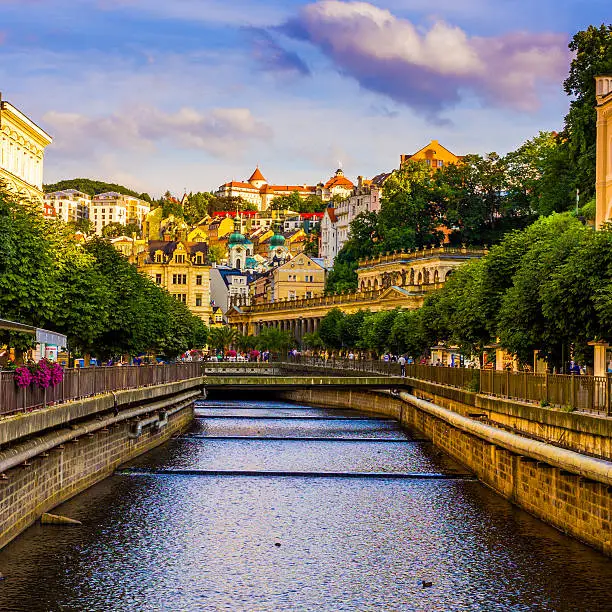 town Karlovy Vary, Czech Republic