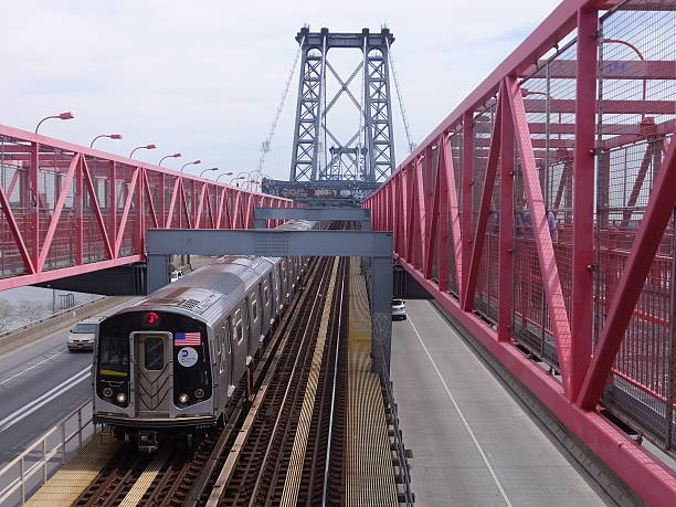 istock Williamsburg Bridge in New York City 464741616