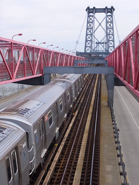 istock Williamsburg Bridge in New York City 464741634