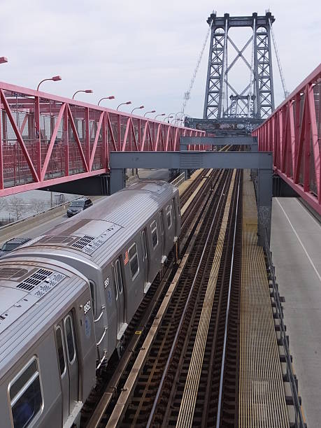 istock Williamsburg Bridge in New York City 464741636