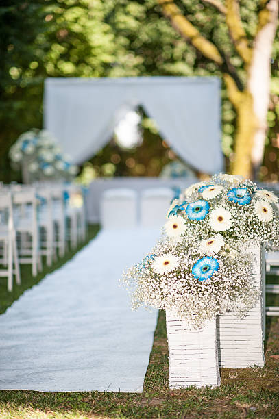 istock Decorations and flowers for a wedding 464741774